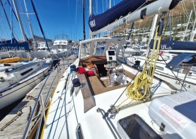 Angela Collins Yachts, yacht brokers, Selling a Crossbow 40 sailing cruising yacht in Cape Town