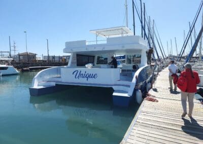 METHOD MC 50 ideal Day Charter or ferry Motor catamaran with a carrying capacity of 50 passengers  R11,500,000 Ex Vat | $668,000 USD | € 573,000 EURO