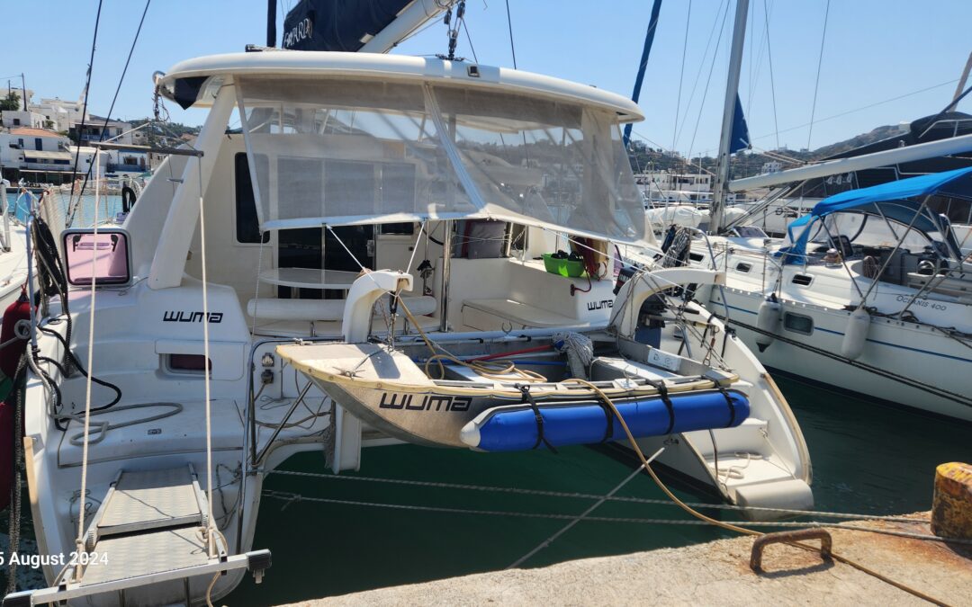 Finding hope in a New Catamaran after a total loss – Angela Collins Yachts Cape Town – finding a Leopard 40 Catamaran for this Lovely Family